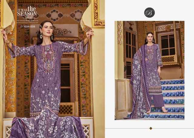 Belliza Naira Vol 92 Cotton Dress Material 8 pcs Cataloge