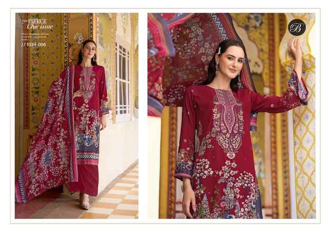 Belliza Naira Vol 92 Cotton Dress Material 8 pcs Cataloge