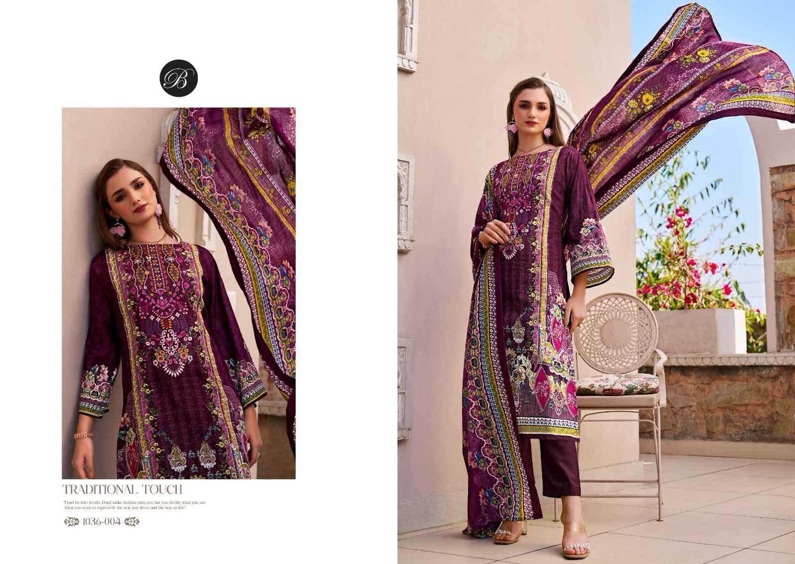 Belliza Naira Vol 93 Cotton Dress Material 8 pcs Cataloge