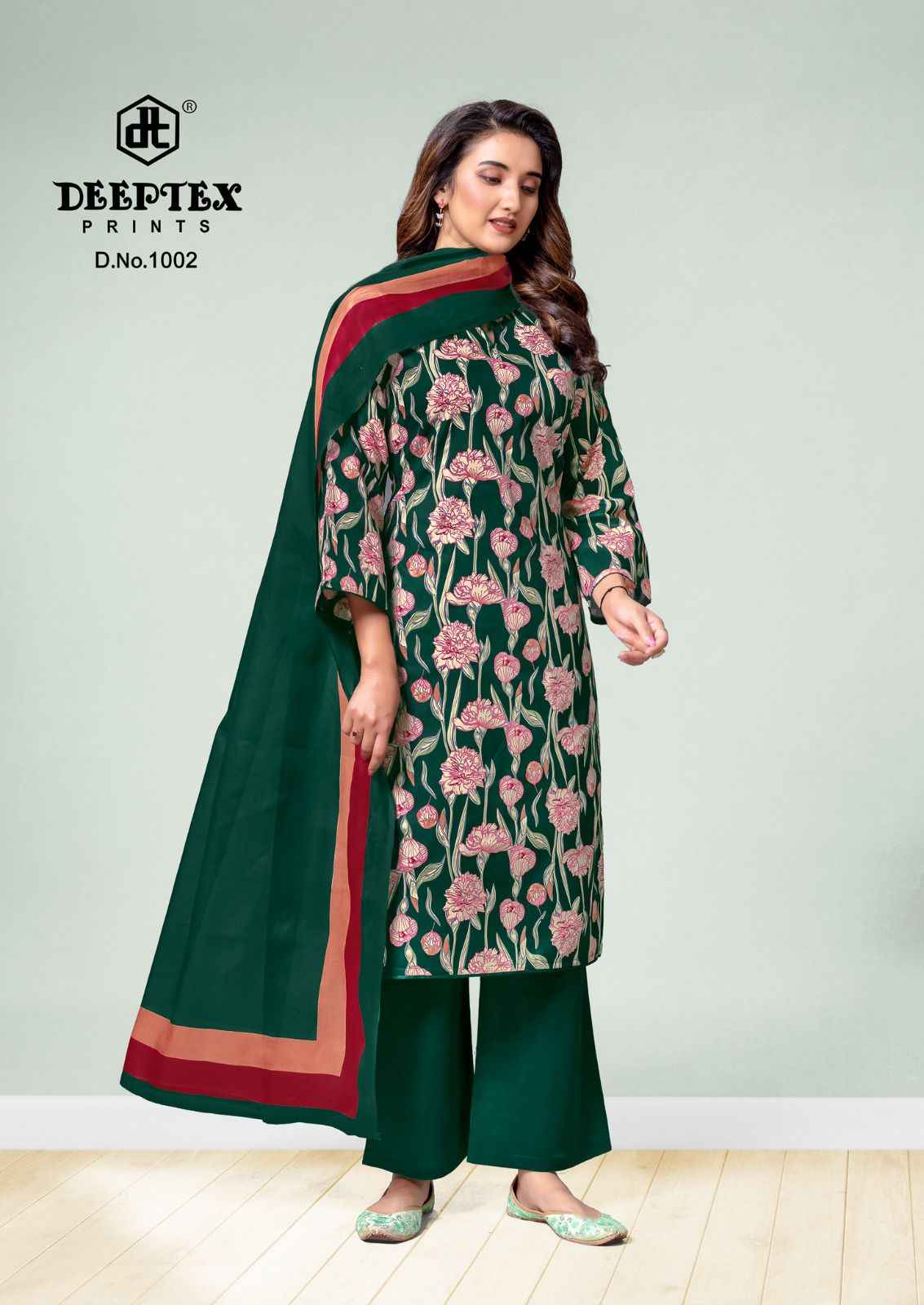 Deeptex Aalia Afreen Cotton Dress Material 8 pcs Catalogue