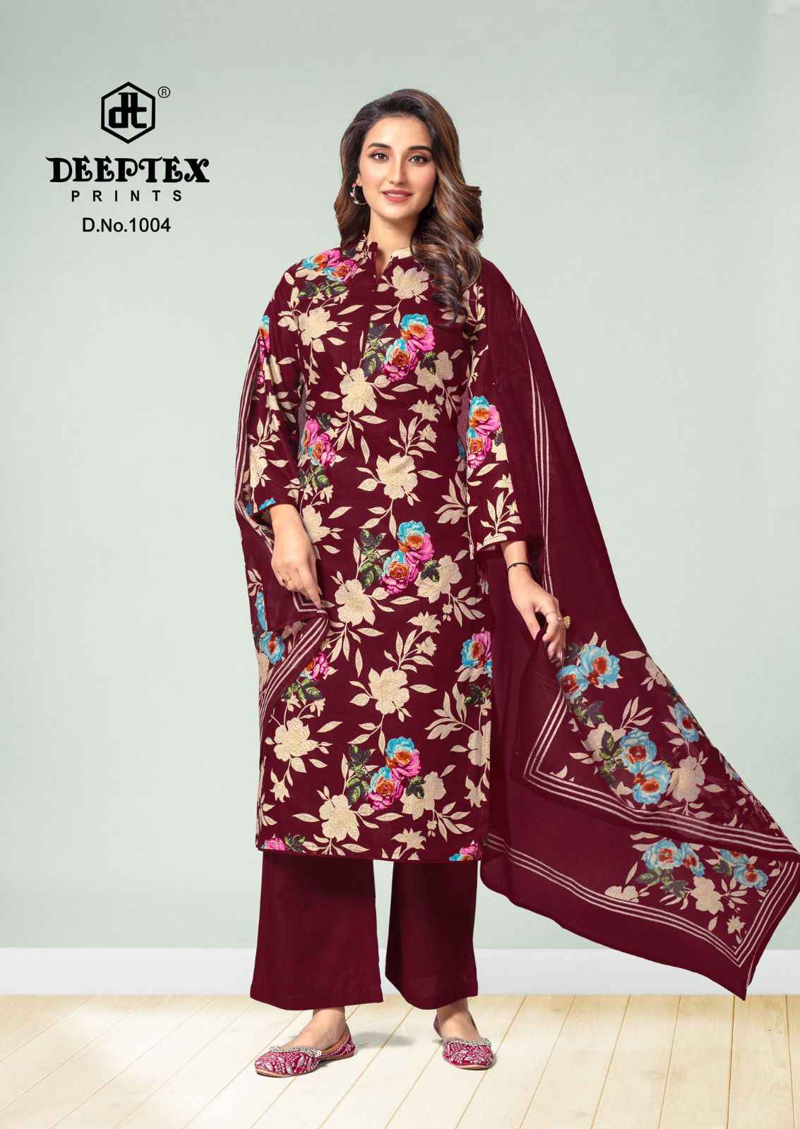 Deeptex Aalia Afreen Cotton Dress Material 8 pcs Catalogue