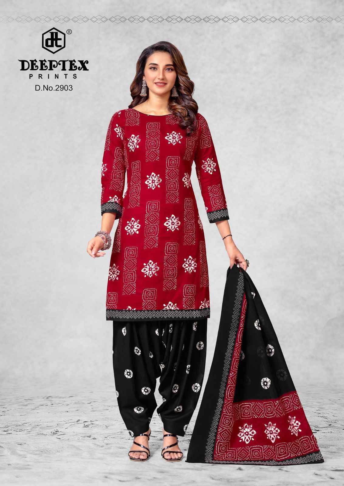 Deeptex Batik Plus Vol 29 Cotton Dress Material 10 pcs Catalogue