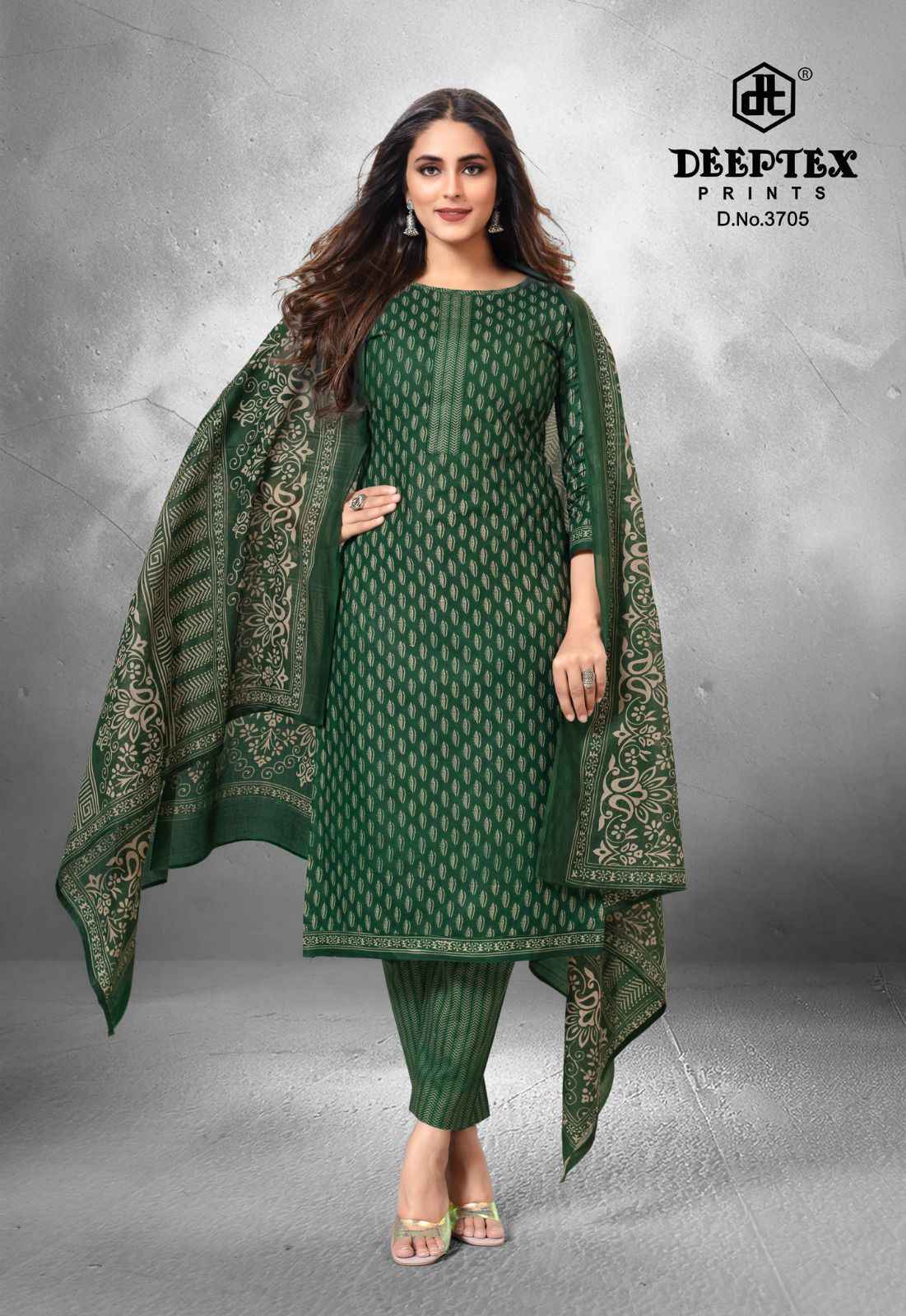 Deeptex Chief Guest Vol 37 Cotton Dress Material 15 pcs Catalogue