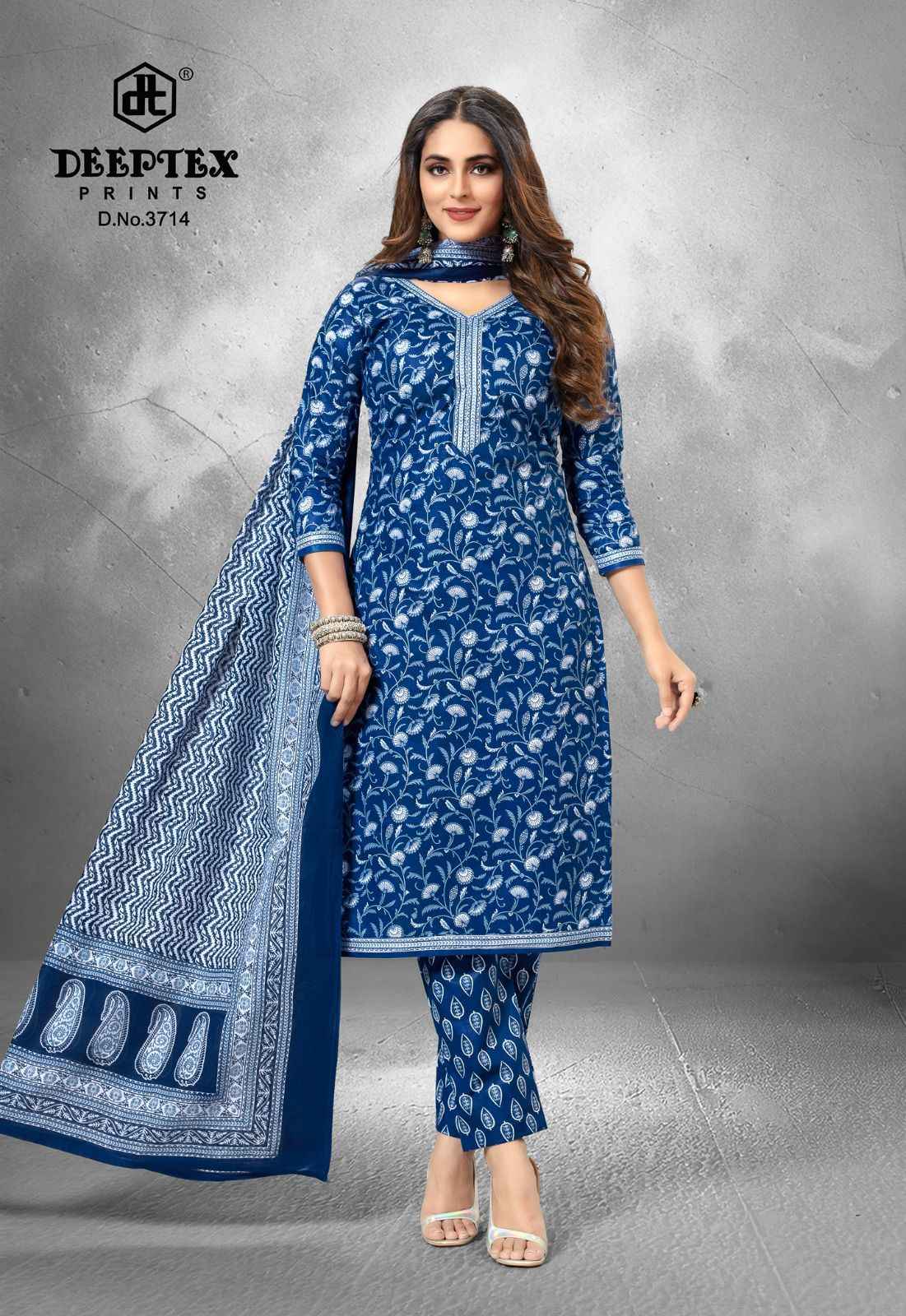 Deeptex Chief Guest Vol 37 Cotton Dress Material 15 pcs Catalogue