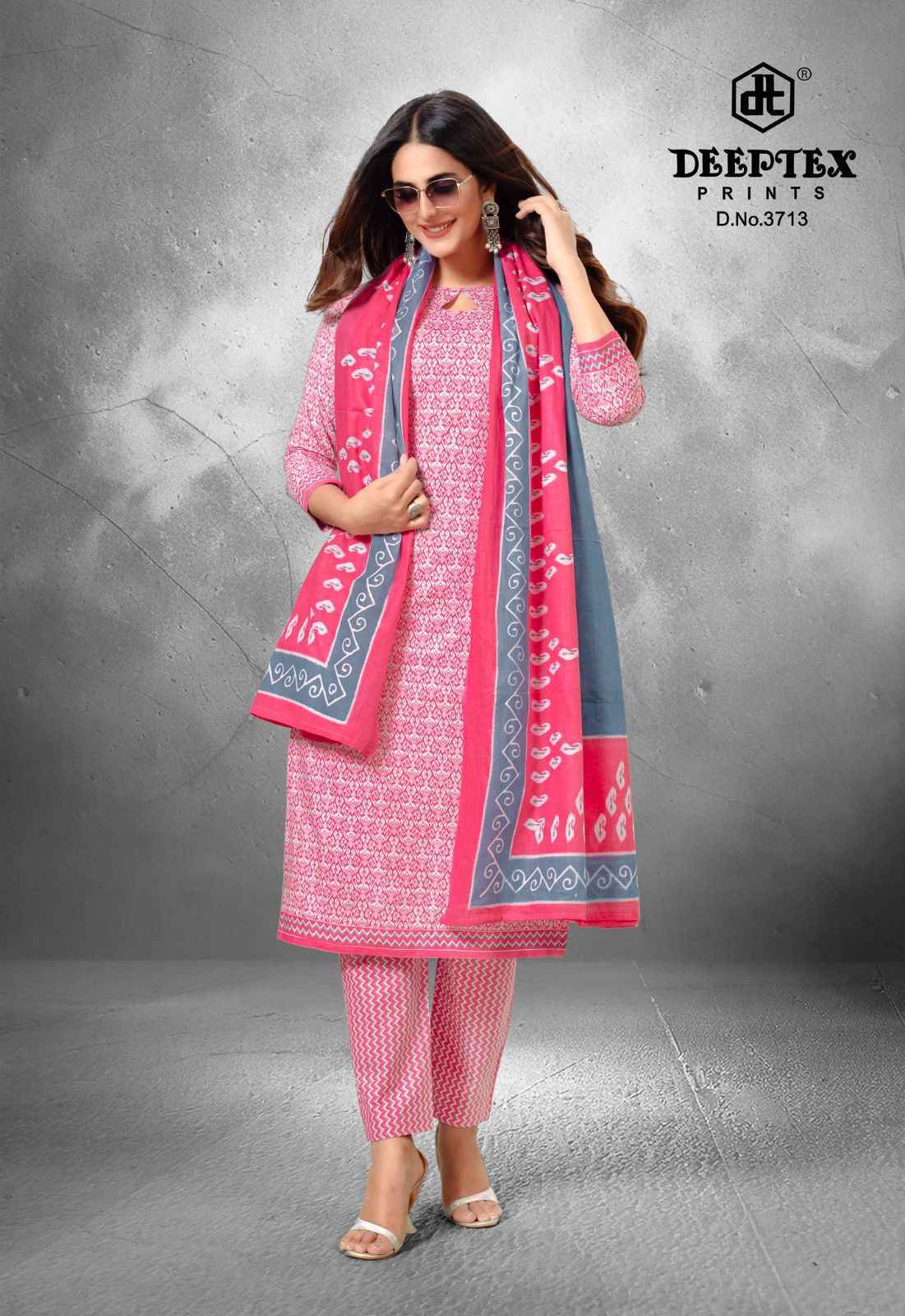 Deeptex Chief Guest Vol 37 Cotton Dress Material 15 pcs Catalogue