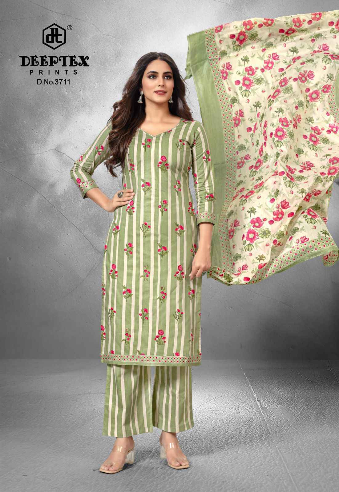 Deeptex Chief Guest Vol 37 Cotton Dress Material 15 pcs Catalogue