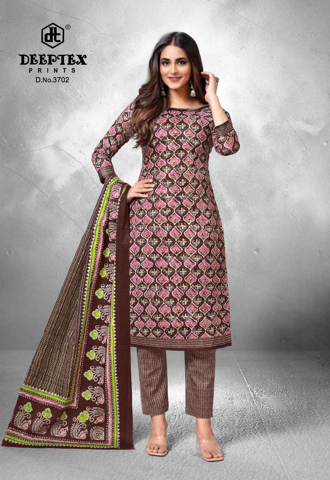 Deeptex Chief Guest Vol 37 Cotton Dress Material 15 pcs Catalogue
