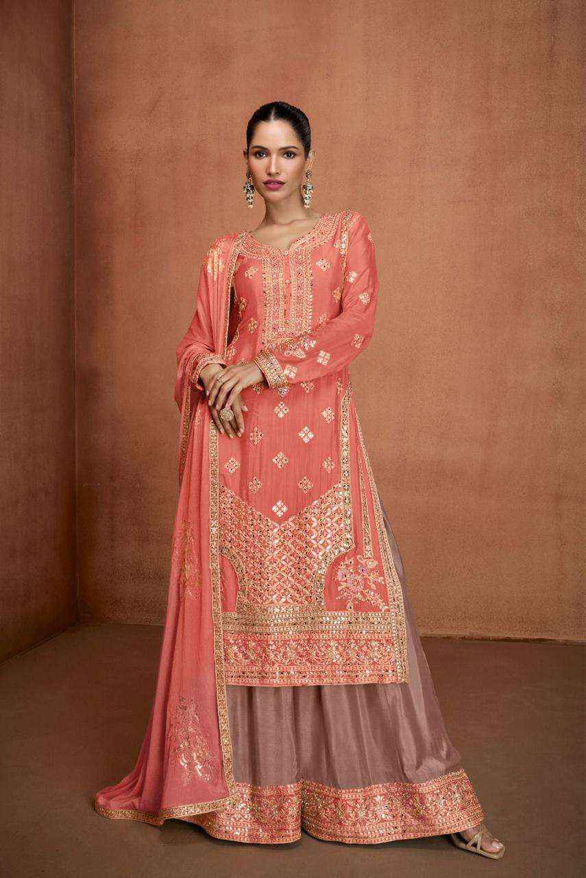 Gulkayra Designer Himani Readymade Chinon Dress Material 3 pcs Catalogue