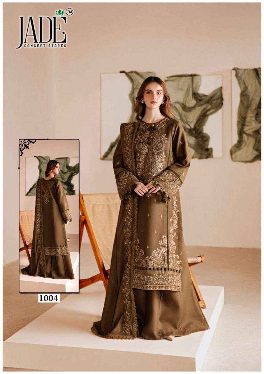 Jade Bin Saeed Heavy Luxury Vol 10 Cotton Dress Material 6 pcs Catalogue