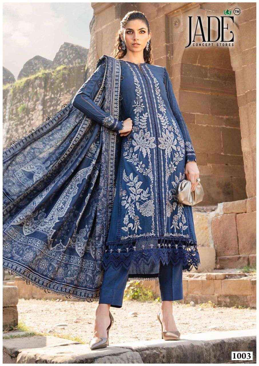 Jade Bin Saeed Heavy Luxury Vol 10 Readymade Cotton Dress 6 pcs Catalogue