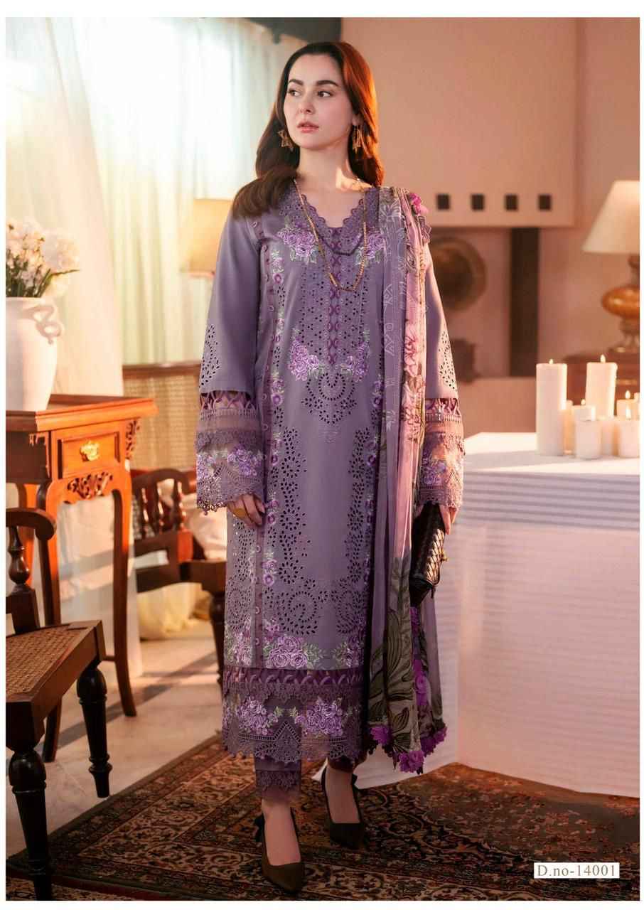 Jade Crimsons 14 Cotton Dress Material 6 pc Cataloge