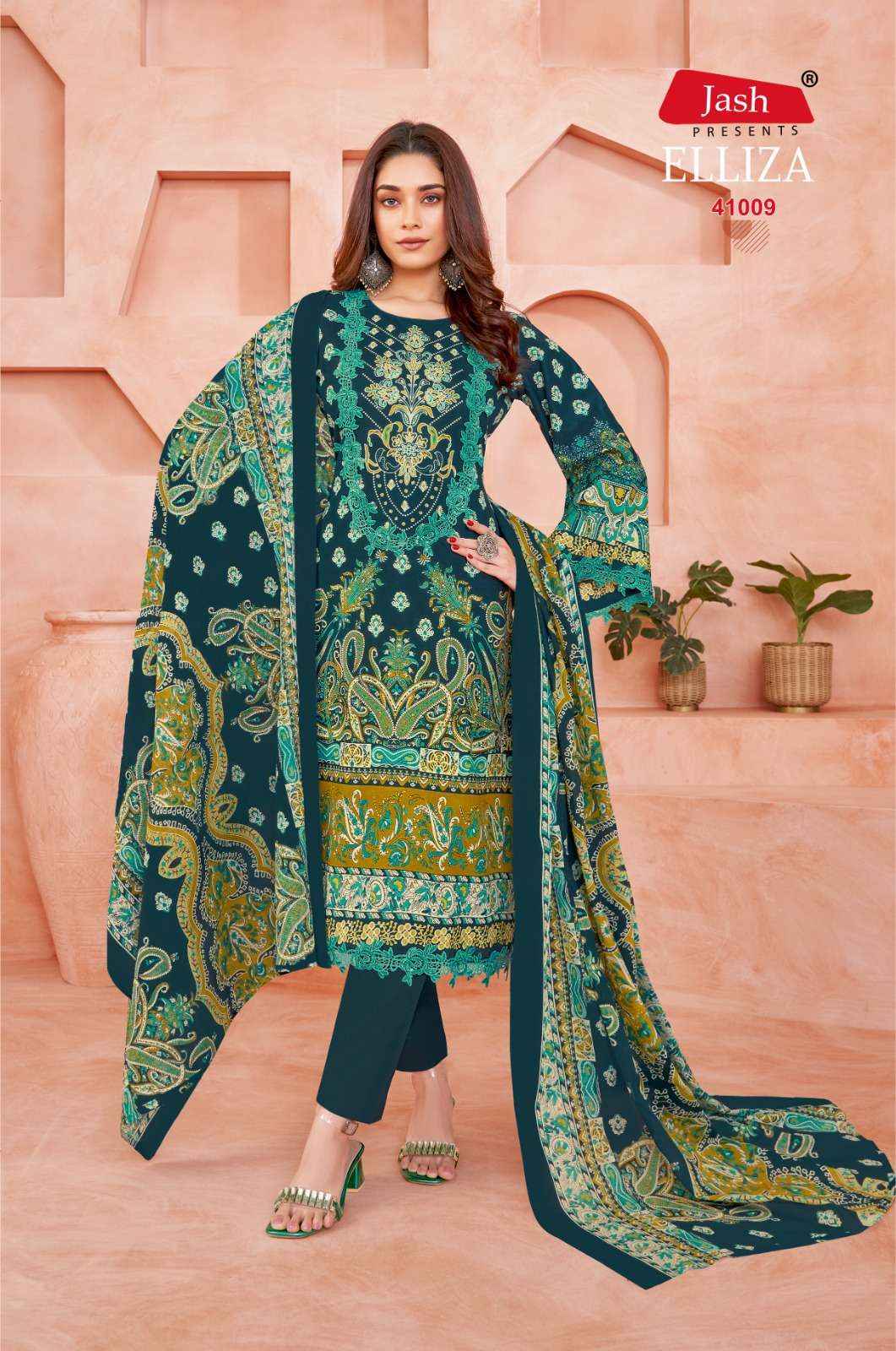 Jash Elliza Vol 41 Cotton Dress Material 10 pcs Catalogue