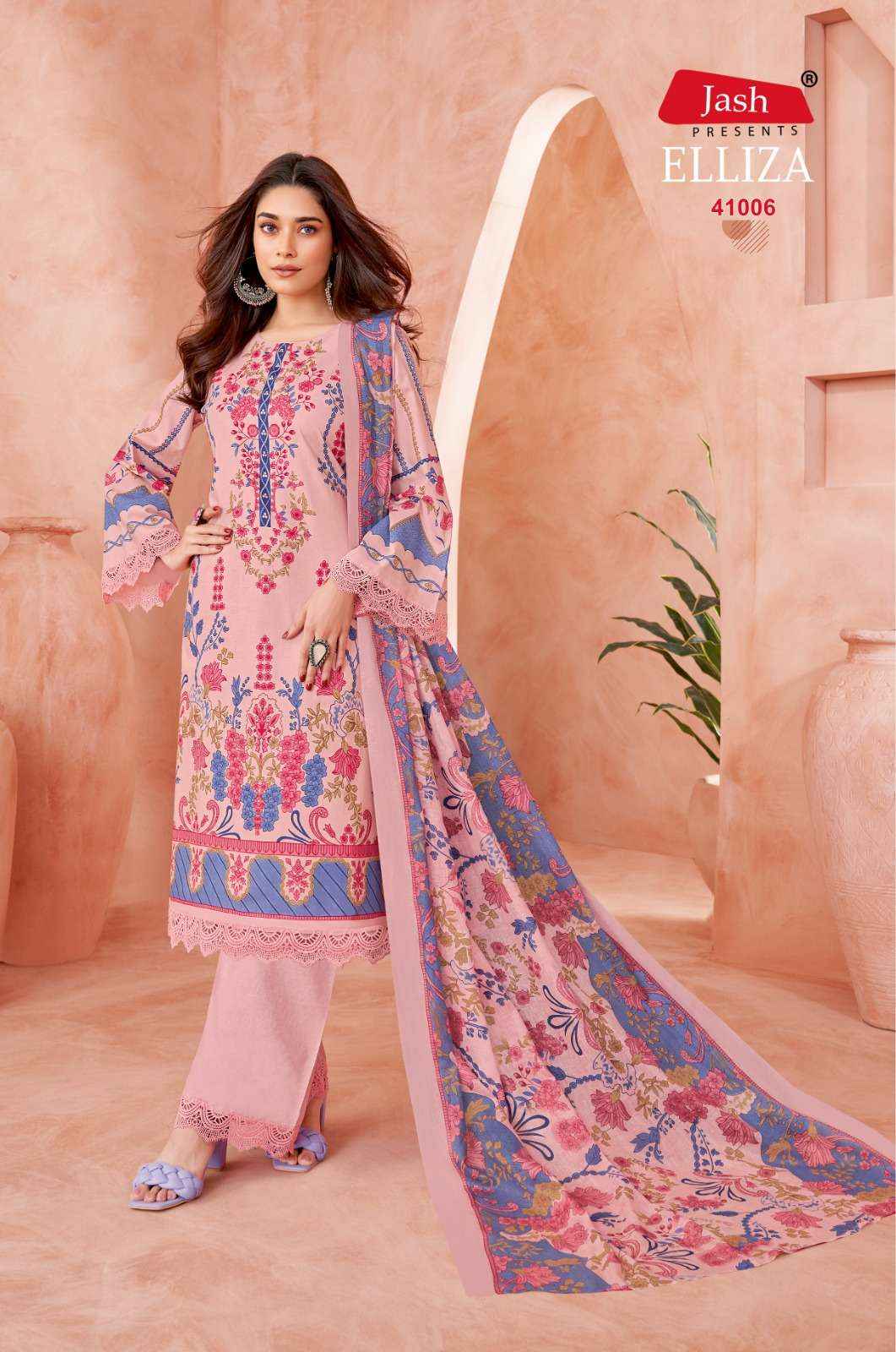 Jash Elliza Vol 41 Cotton Dress Material 10 pcs Catalogue