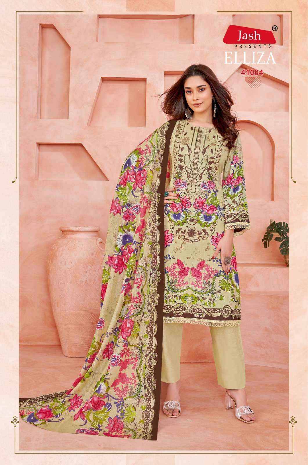 Jash Elliza Vol 41 Cotton Dress Material 10 pcs Catalogue