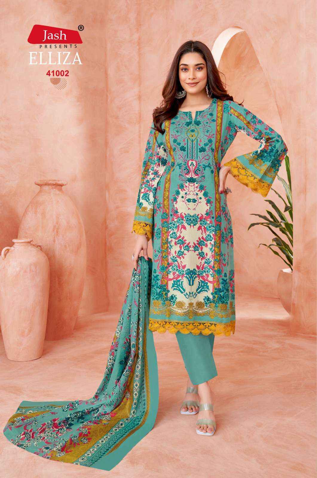 Jash Elliza Vol 41 Cotton Dress Material 10 pcs Catalogue