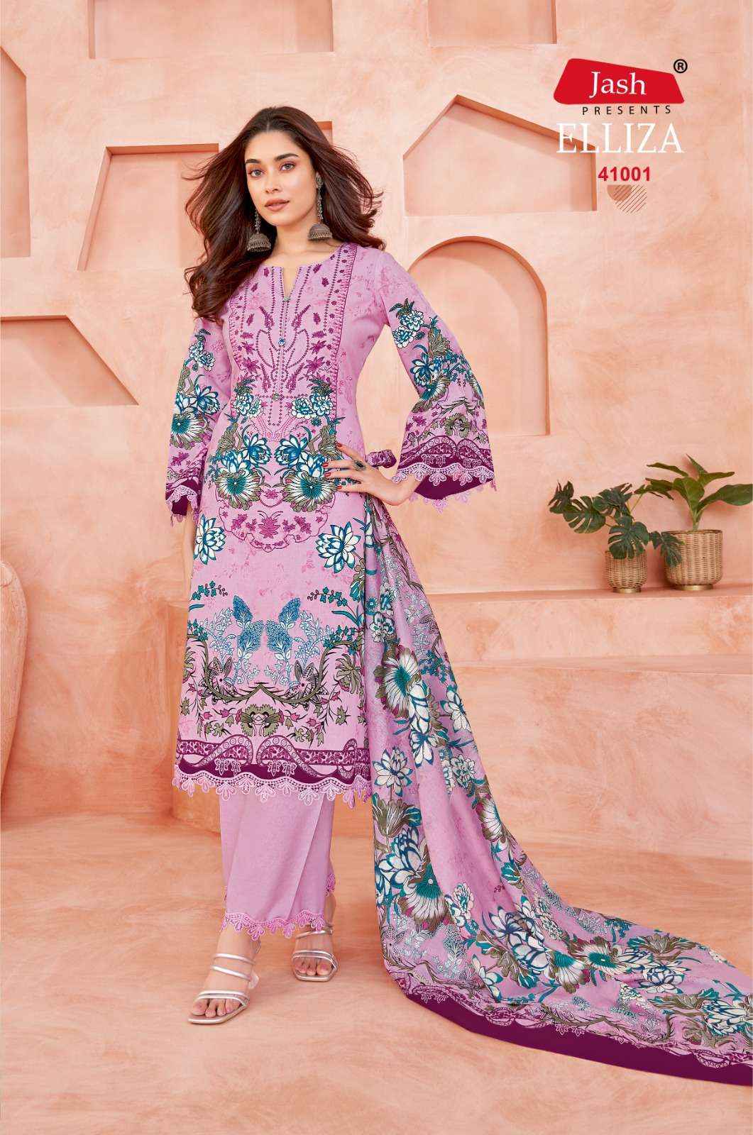 Jash Elliza Vol 41 Cotton Dress Material 10 pcs Catalogue