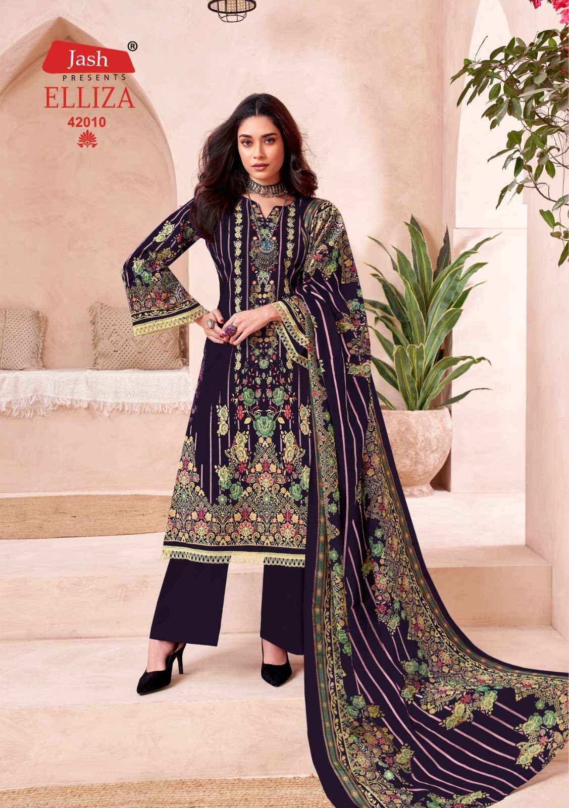 Jash Elliza Vol 42 Cotton Dress Material 10 pcs Catalogue