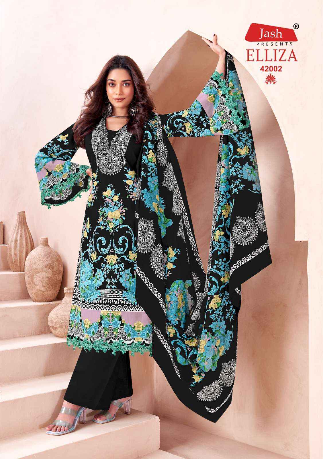 Jash Elliza Vol 42 Cotton Dress Material 10 pcs Catalogue