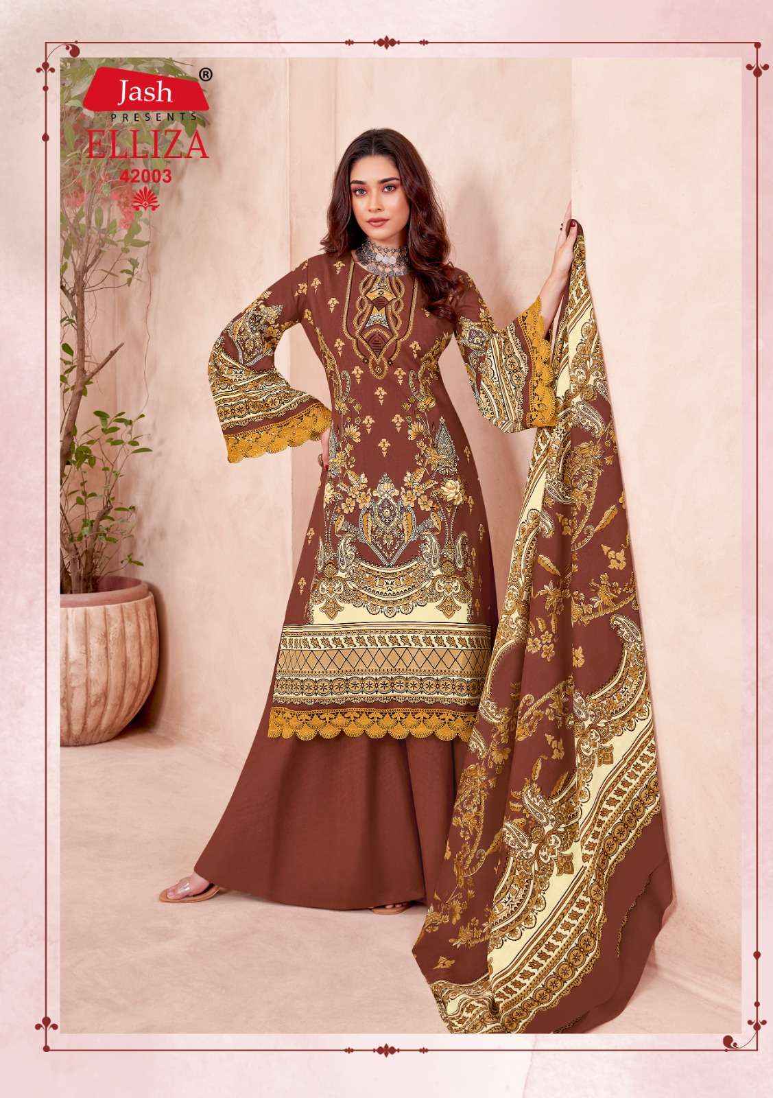 Jash Elliza Vol 42 Cotton Dress Material 10 pcs Catalogue