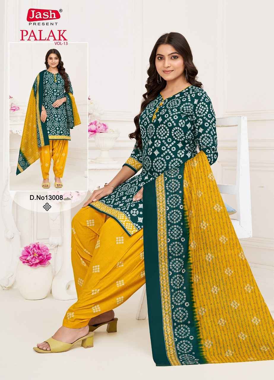 Jash Palak Vol 13 Readymade Cotton Dress 10 pcs Catalogue