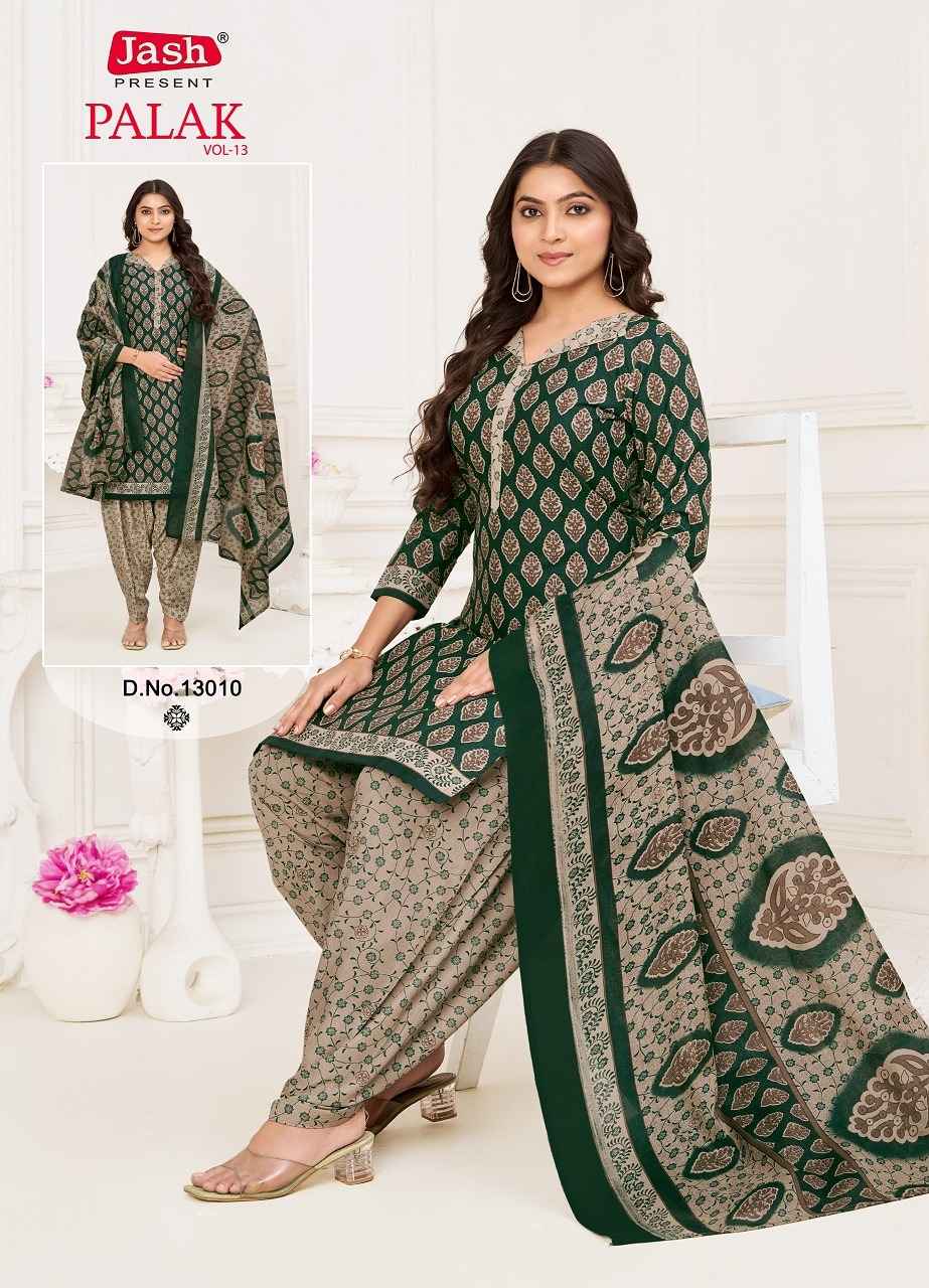 Jash Palak Vol 13 Readymade Cotton Dress 10 pcs Catalogue