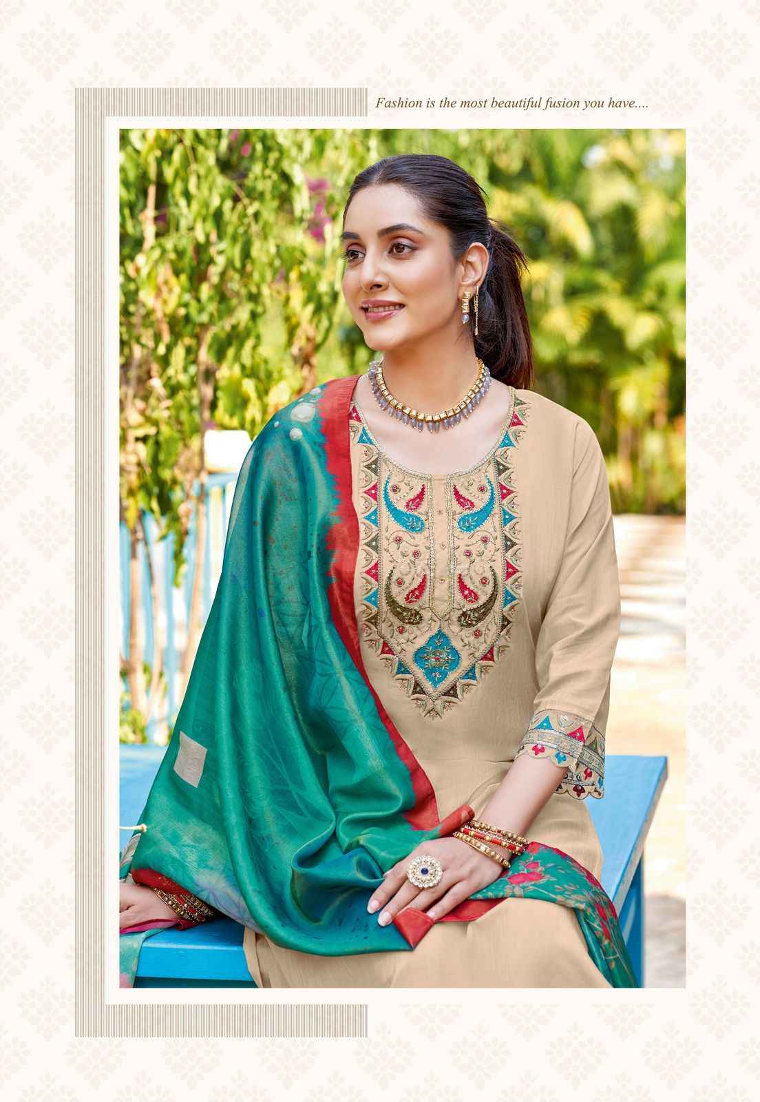 Kadlee Chunari Rayon Kurti Combo 5 pcs Catalogue