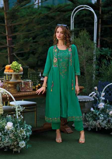Kailee Fashion Bloom Viscouse Kurti Combo 4 pcs Catalogue