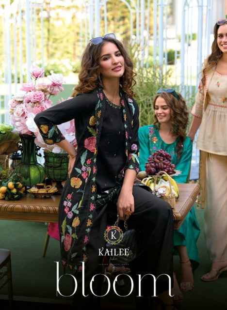Kailee Fashion Bloom Viscouse Kurti Combo 4 pcs Catalogue