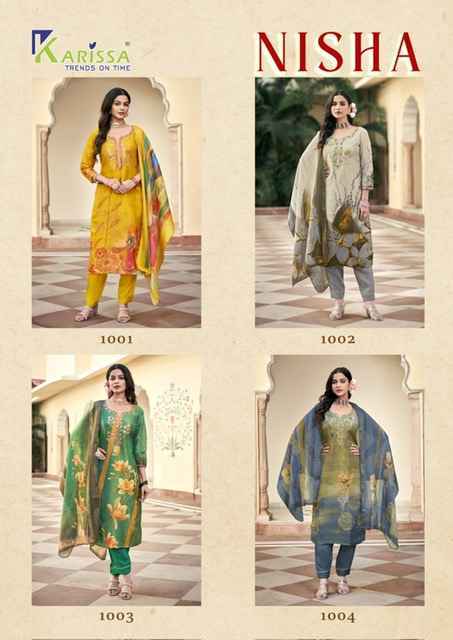 Karissa Nisha Viscose Simmar Kurti Combo 4 pcs Catalogue