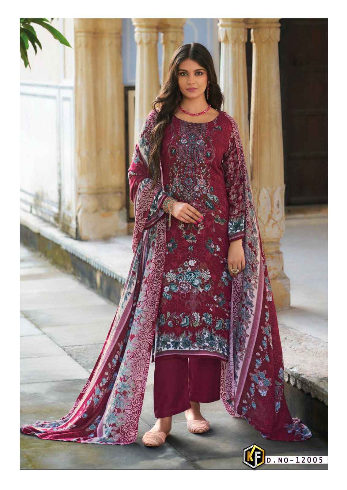 Keval Fab K Kasha Nx Hit Vol 12 Cotton Dress Material 6 pcs Catalogue