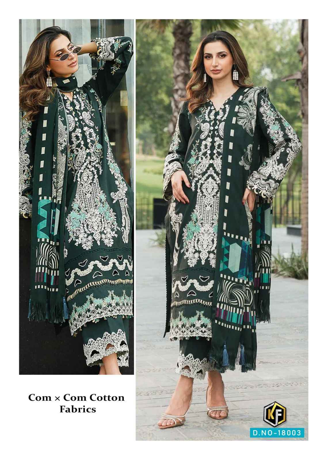 Keval Fab Sobia Nazir Vol 18 Cotton Dress Material 6 pcs Cataloge