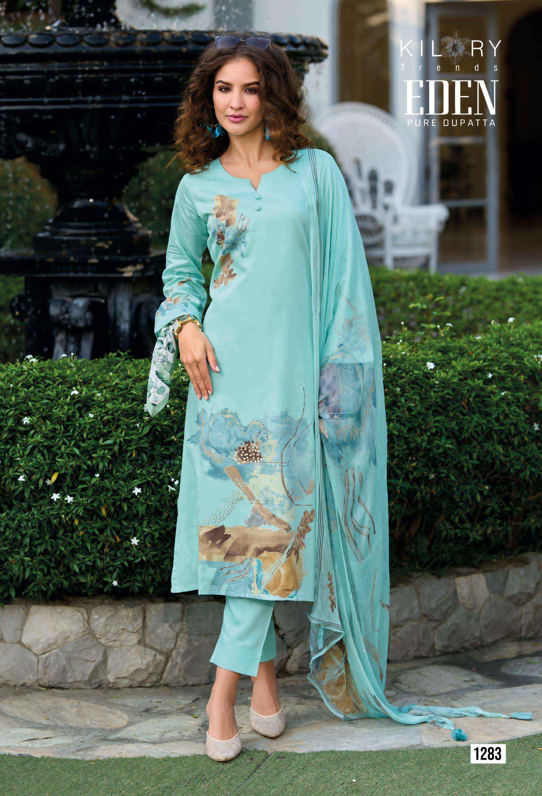 Kilory Trends Eden Jam Cotton Dress Material 4 pcs Catalogue