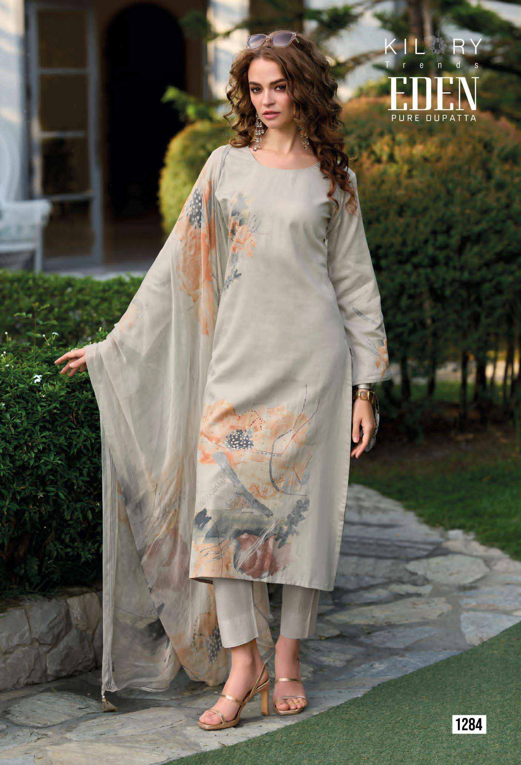Kilory Trends Eden Jam Cotton Dress Material 4 pcs Catalogue