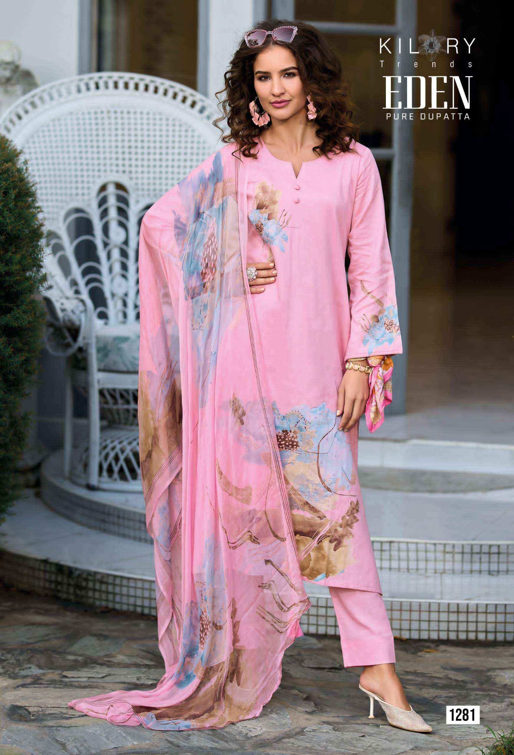 Kilory Trends Eden Jam Cotton Dress Material 4 pcs Catalogue