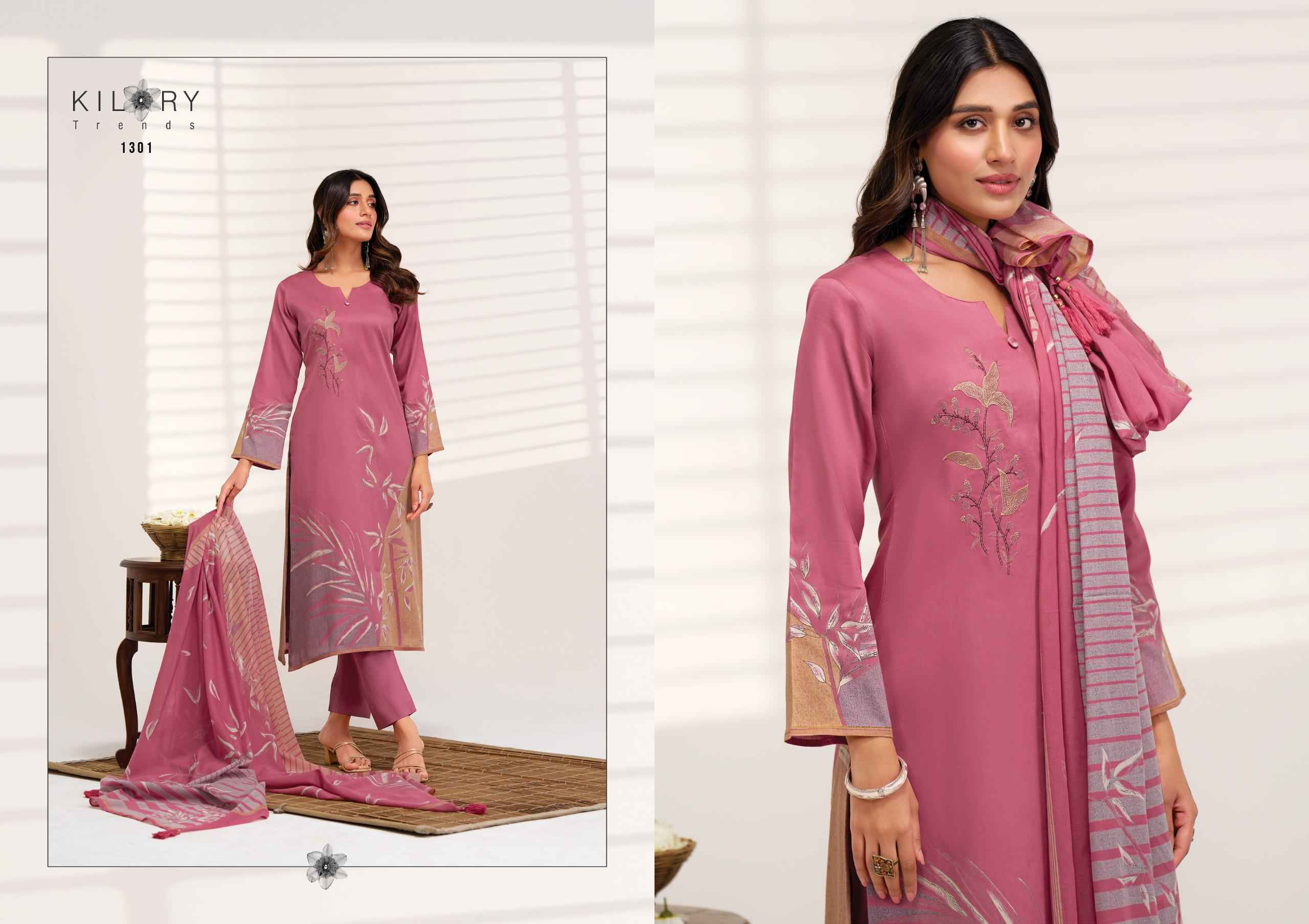 Kilory Trends Ruhani Jam Cotton Dress Material 4 pcs Catalogue