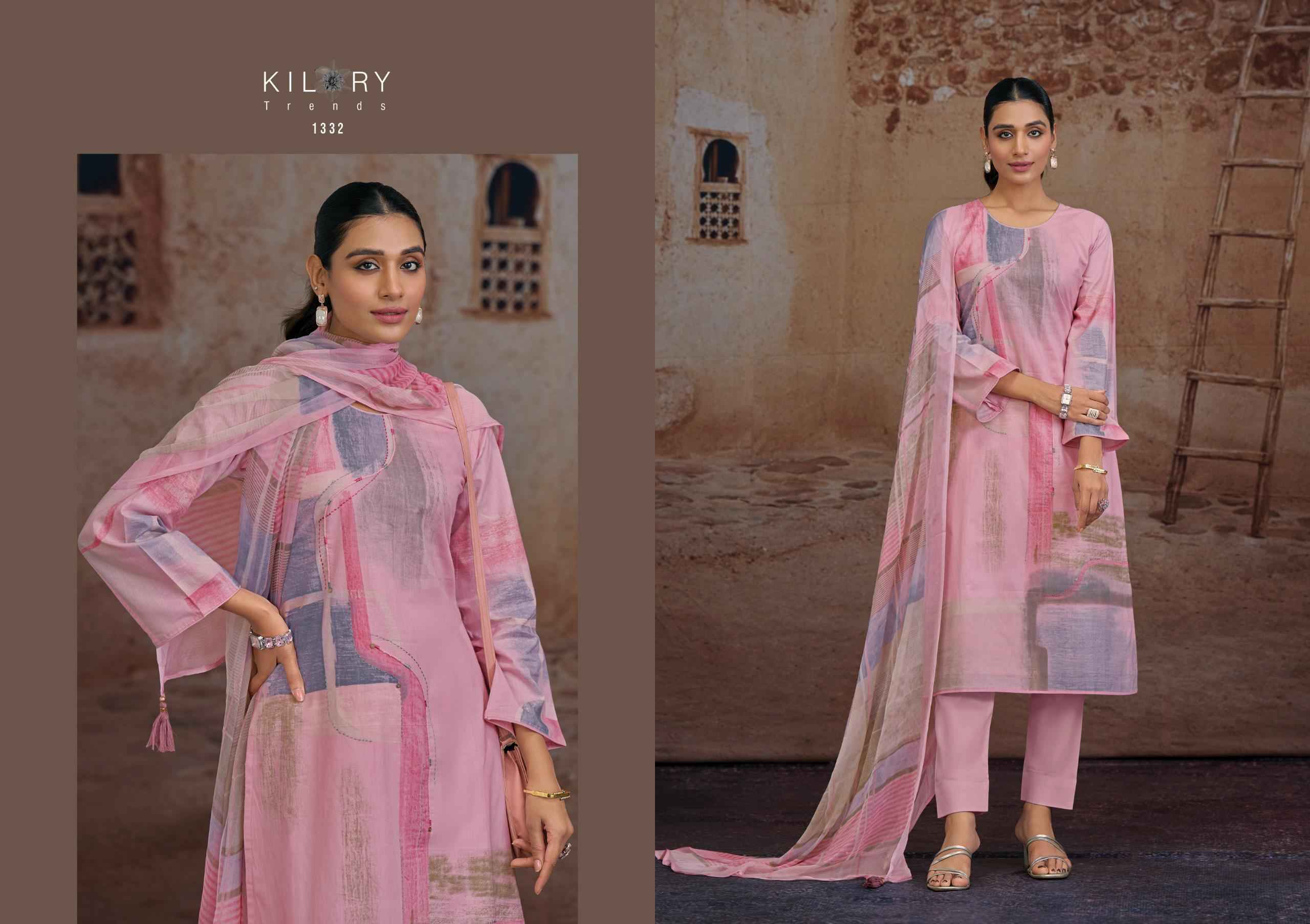 Kilory Trends Ruwaa Cotton Dress Material 4 pcs Catalogue