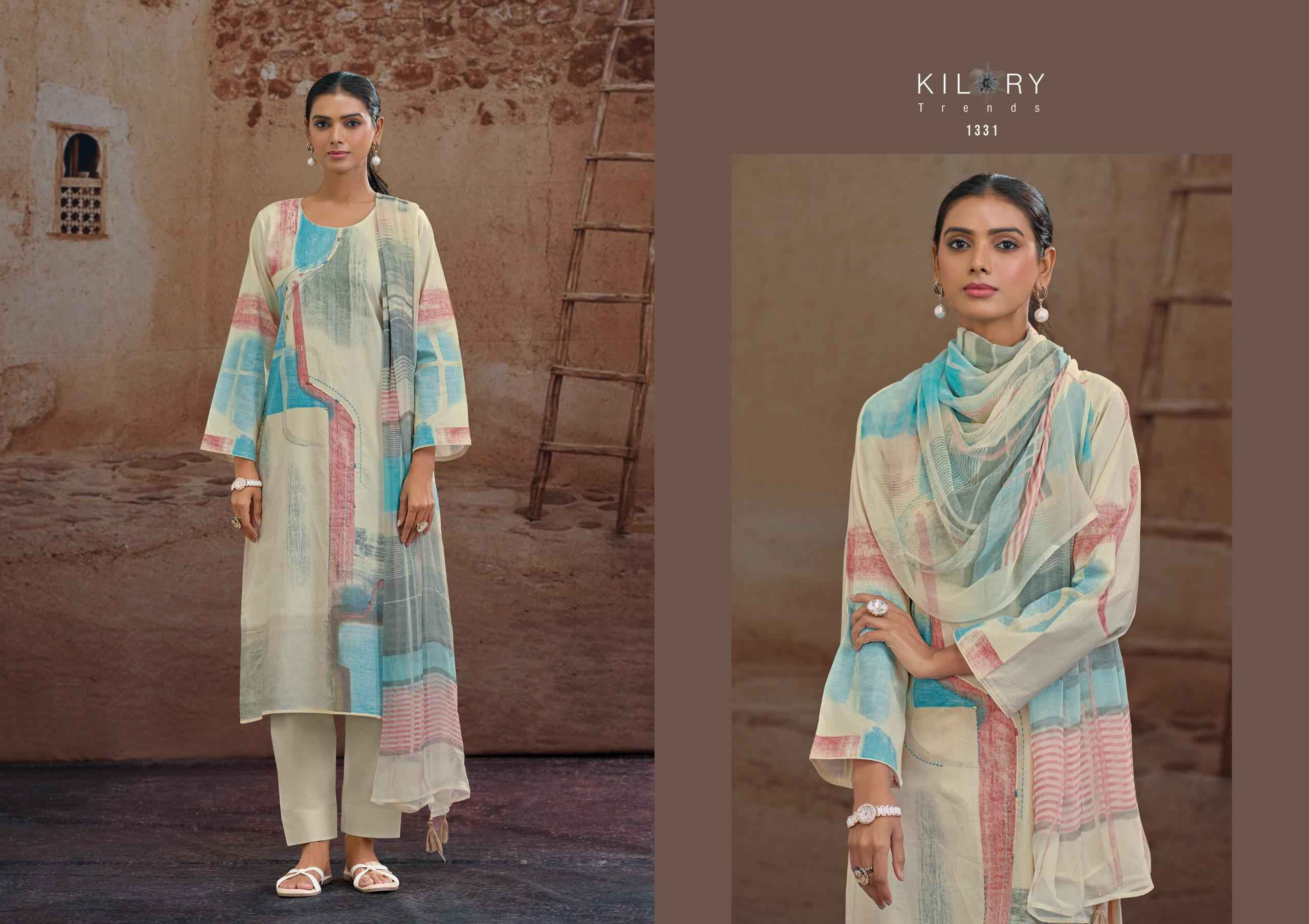 Kilory Trends Ruwaa Cotton Dress Material 4 pcs Catalogue