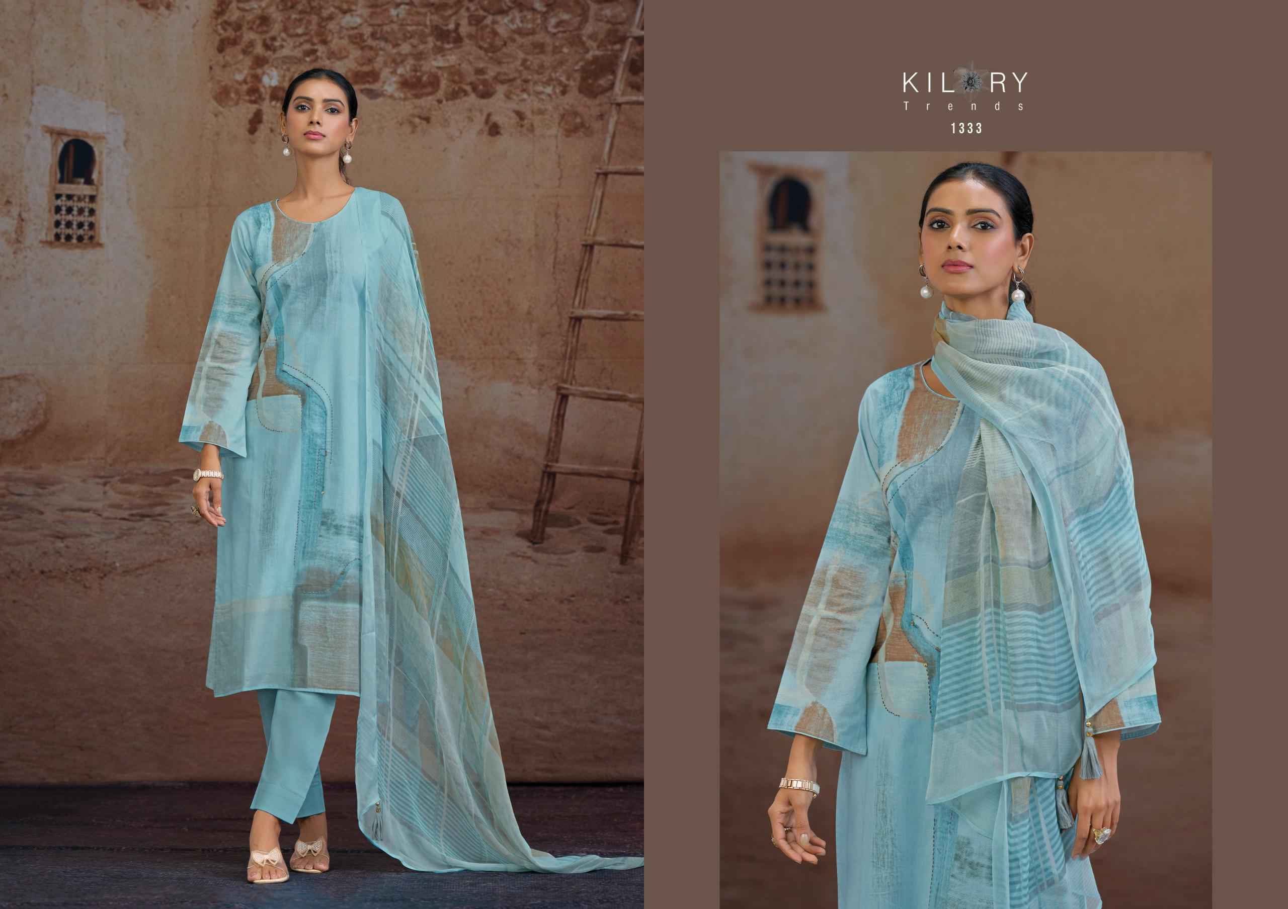 Kilory Trends Ruwaa Cotton Dress Material 4 pcs Catalogue