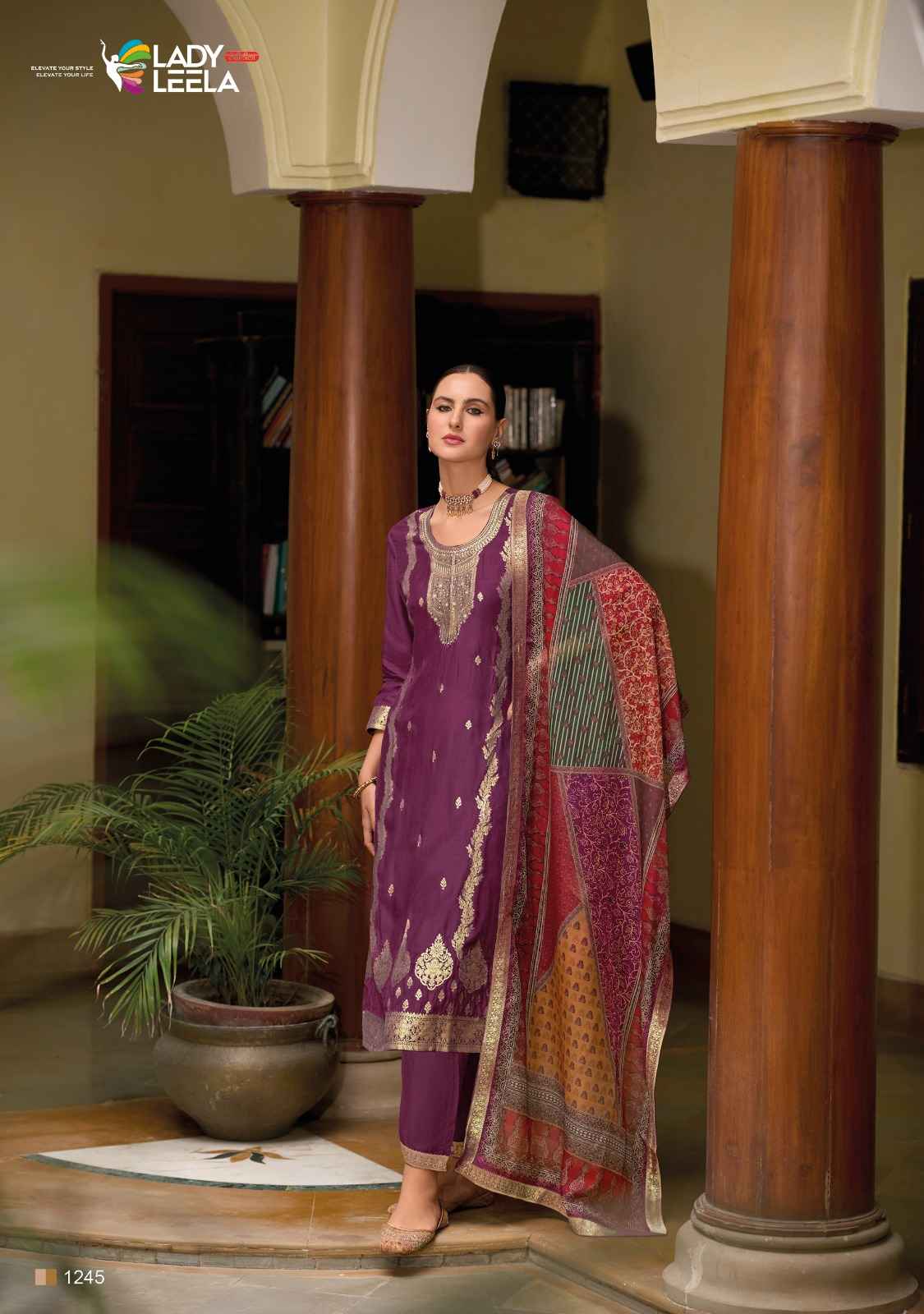 Lady Leela Libaas Vol 2 Viscose Jacquard Kurti Combo 6 pcs Catalogue