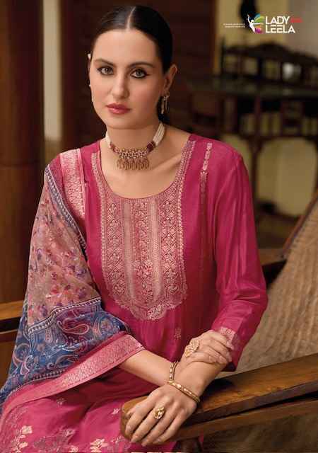 Lady Leela Libaas Vol 2 Viscose Jacquard Kurti Combo 6 pcs Catalogue