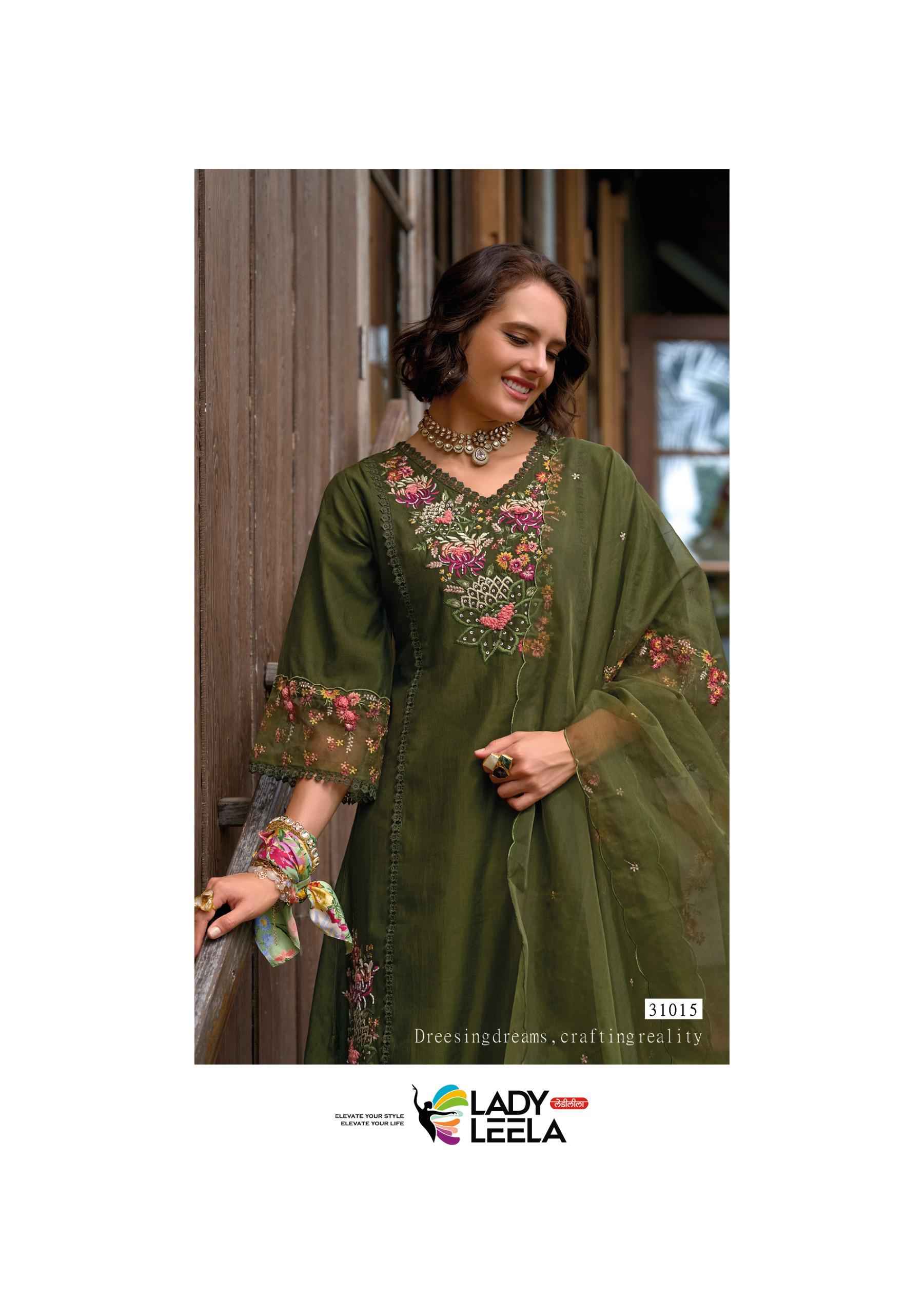 Lady Leela Shiddat Vol 4 Viscouse Rayon Dress Material 6 pcs Catalogue