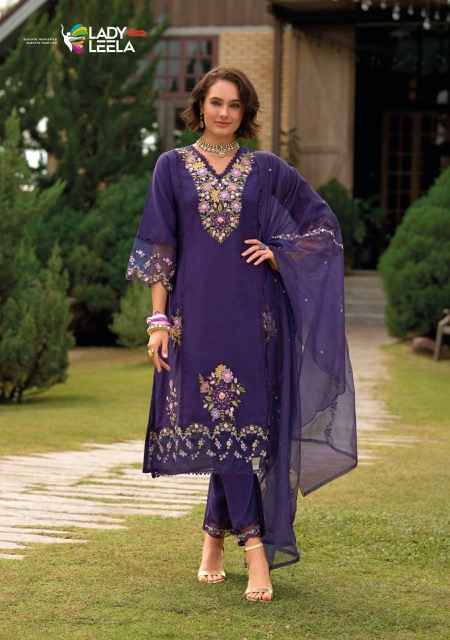 Lady Leela Shiddat Vol 4 Viscouse Rayon Dress Material 6 pcs Catalogue