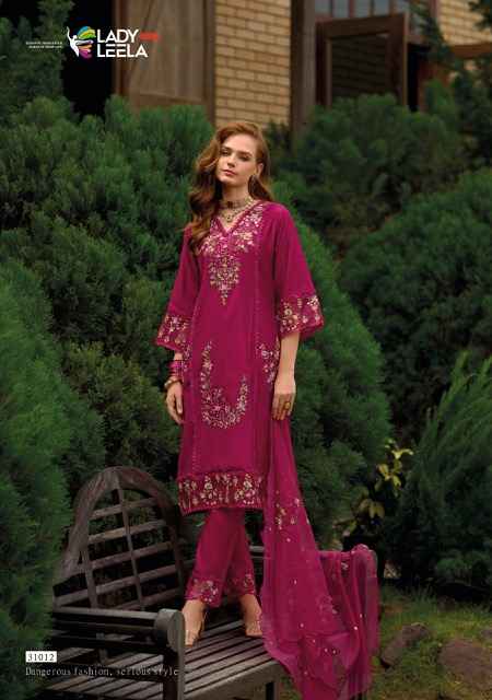 Lady Leela Shiddat Vol 4 Viscouse Rayon Dress Material 6 pcs Catalogue