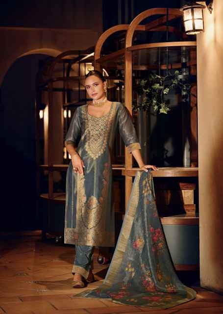 Lily & Lali Faridan Vol 2 Banarasi Silk Kurti Combo 6 pcs Catalogue