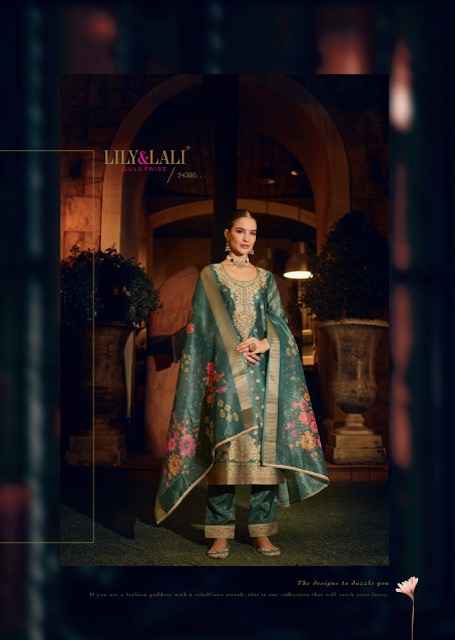 Lily & Lali Faridan Vol 2 Banarasi Silk Kurti Combo 6 pcs Catalogue