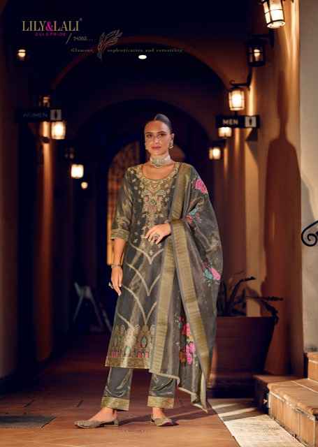 Lily & Lali Faridan Vol 2 Banarasi Silk Kurti Combo 6 pcs Catalogue