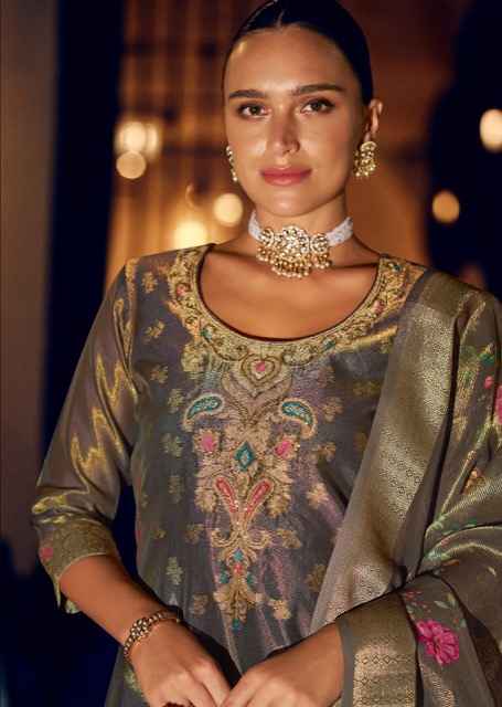 Lily & Lali Faridan Vol 2 Banarasi Silk Kurti Combo 6 pcs Catalogue