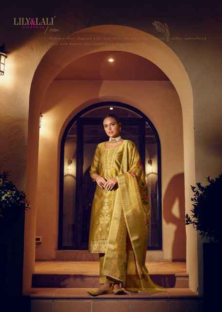 Lily & Lali Faridan Vol 2 Banarasi Silk Kurti Combo 6 pcs Catalogue