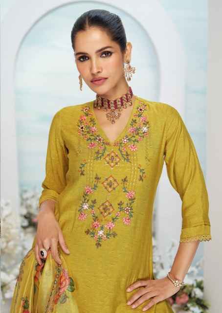 Lily & Lali Mishka Viscouse Silk Kurti Combo 6 pcs Catalogue