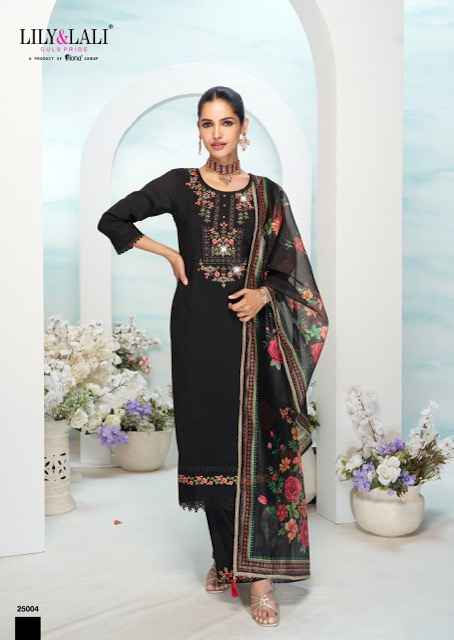 Lily & Lali Mishka Viscouse Silk Kurti Combo 6 pcs Catalogue